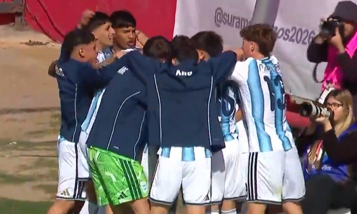 Argentina Sub 19 vence a Perú y avanza a la final de los Juegos Suramericanos