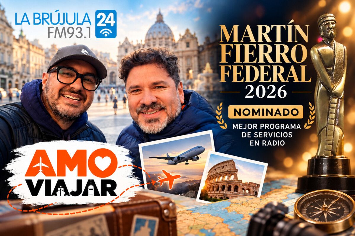 Amo Viajar nominado nuevamente a los Martín Fierro Federal 2026