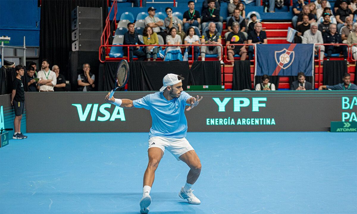 Argentina lidera 2-0 a Turquía en Copa Davis en Neuquén