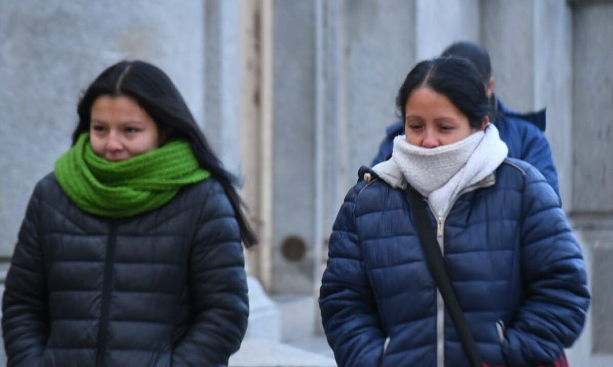 Bajas temperaturas y viento del sur marcan el inicio de la semana