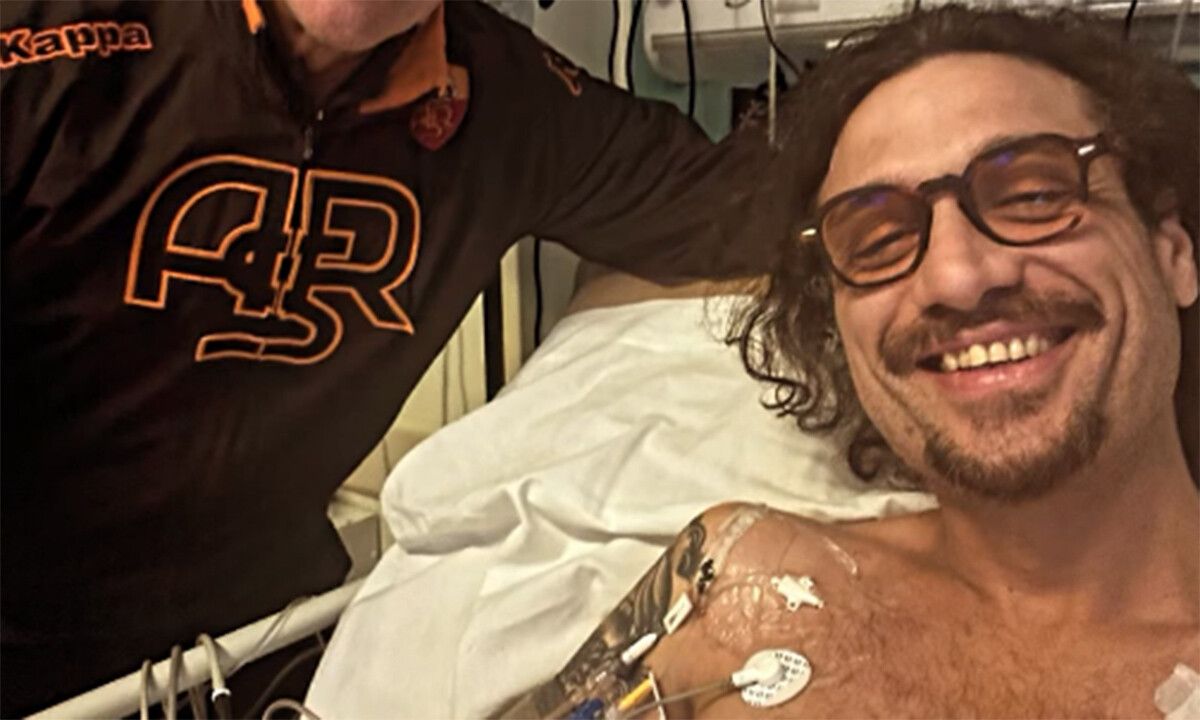 Daniel Osvaldo se recupera de infección pulmonar en hospital