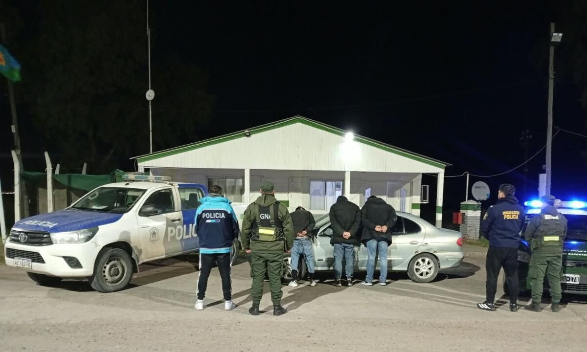 Detienen a tres hombres en Pedro Luro por narcotráfico