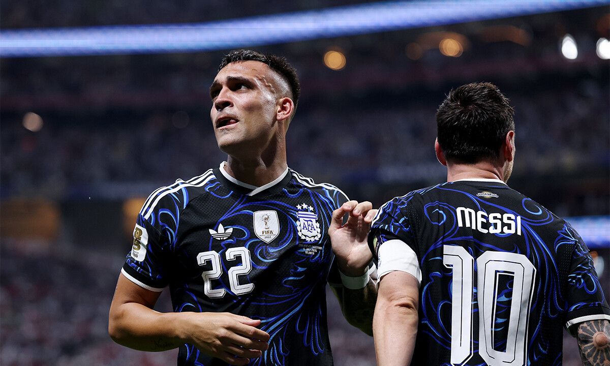 FIFA comparte imágenes del gol de Lautaro Martínez en el Mundial