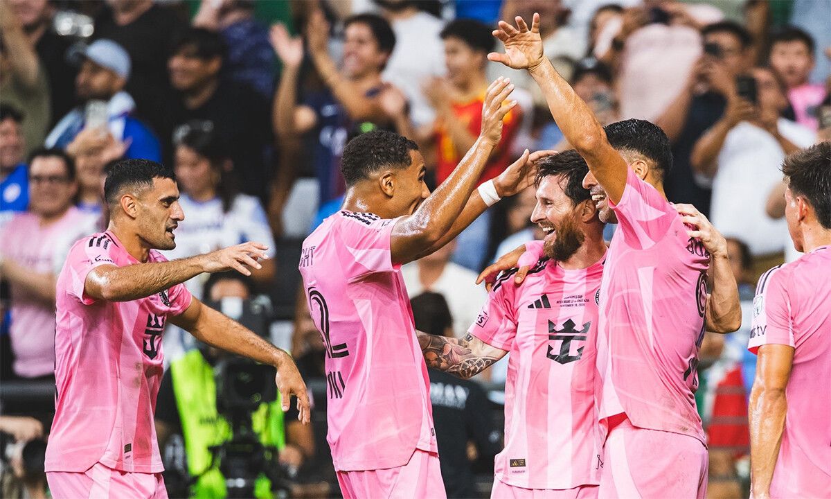 Messi brilla con gol y asistencia en la Campeones Cup