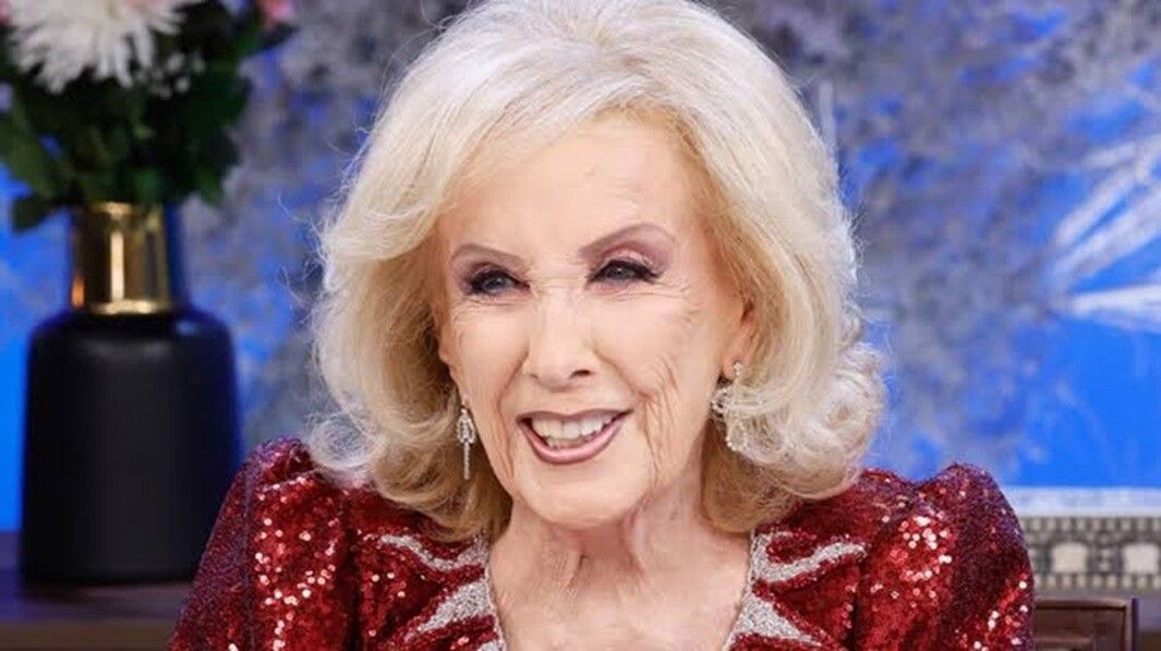 Mirtha Legrand presenta leve mejoría en el Sanatorio Mater Dei