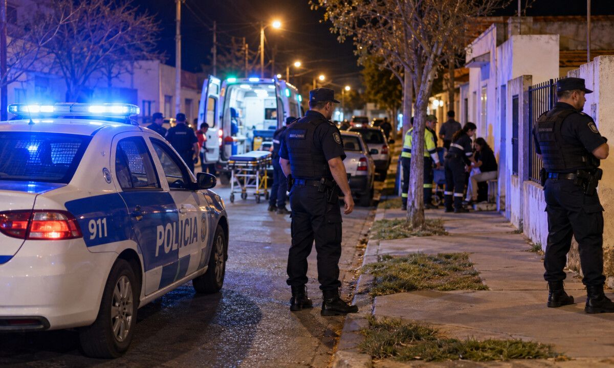 Mujer herida de bala en pelea entre hombres en Tres Arroyos