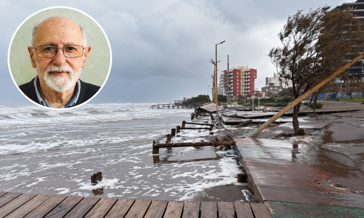 Perillo advierte sobre el avance del mar en Monte Hermoso