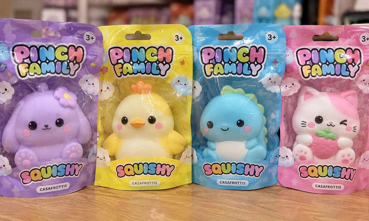 Prohíben juguetes Squishy de Pinch Family por riesgos a la salud