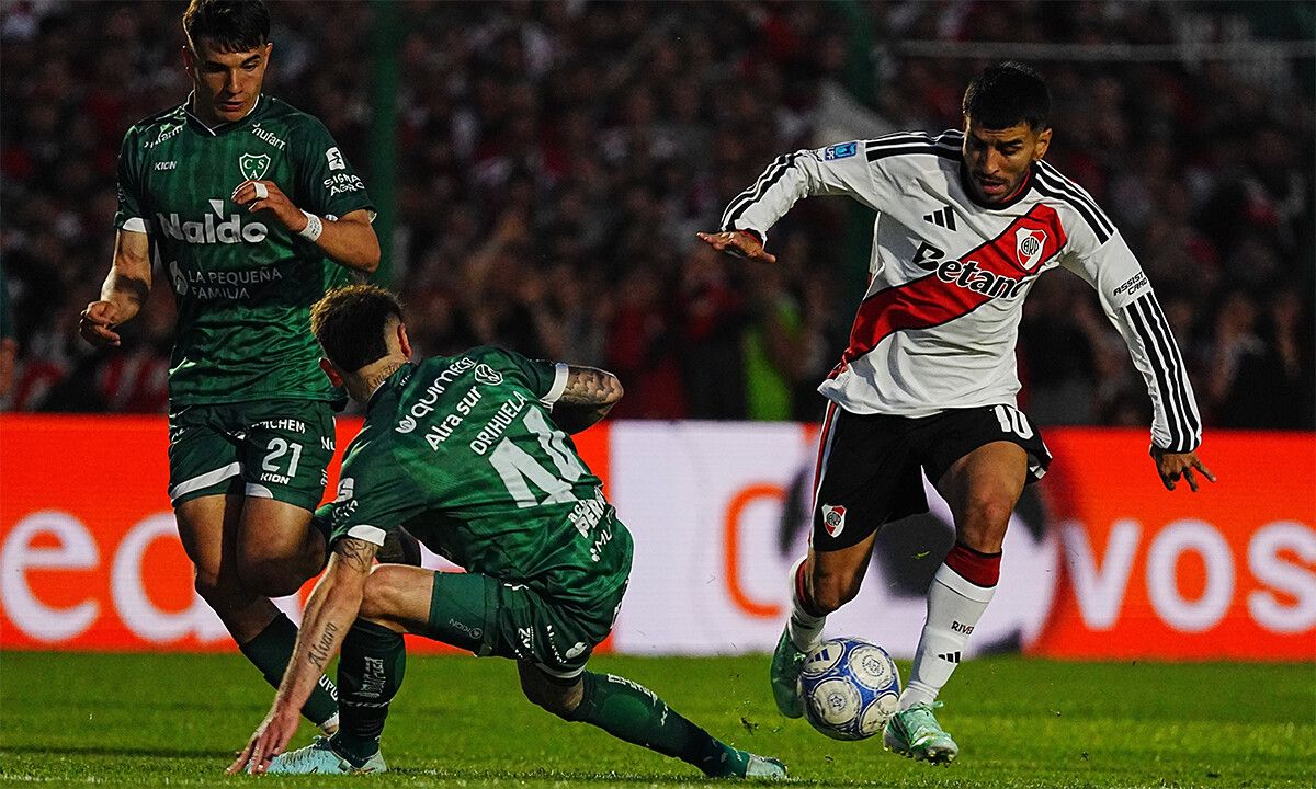 River empata 1-1 con Sarmiento y sigue fuera de playoffs