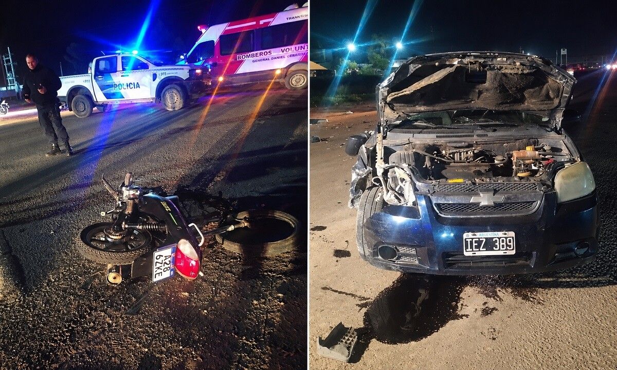 Un muerto en accidente de tránsito en ruta nacional 3 cerca de El Cholo