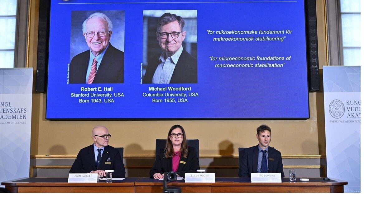 Woodford y Hall ganan Premio Nobel de Economía 2023