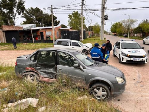 Accidente en Bahía Blanca: hombre de 84 años hospitalizado